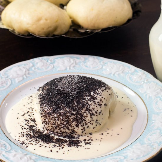 Austrian Germknödel-Yeast Dumplings