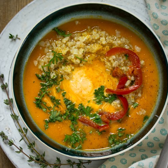 Roasted Red Pepper Soup