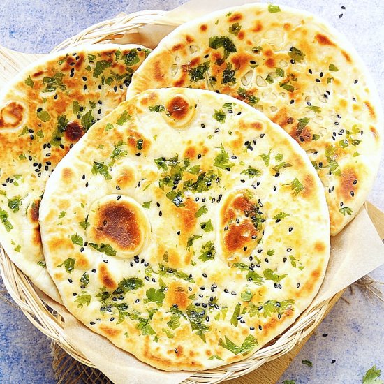 Butter Kulcha and Garlic Kulcha