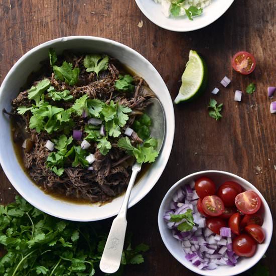 Coffee-Spiked Beef Carnitas