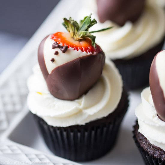 Tuxedo Cupcakes