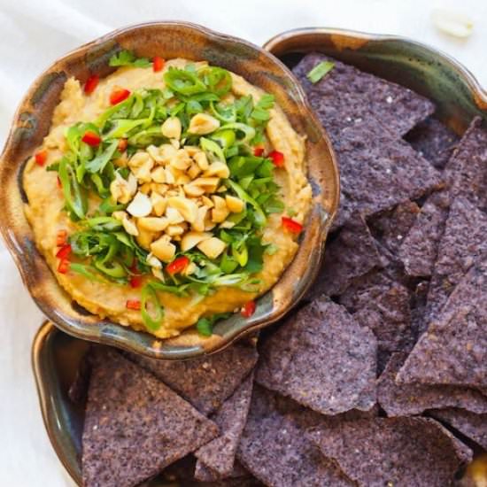 Asian Peanut Hummus