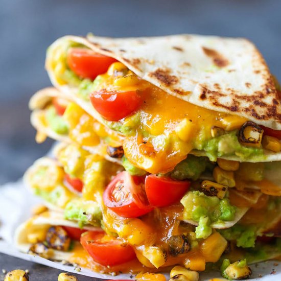 Guacamole Quesadillas