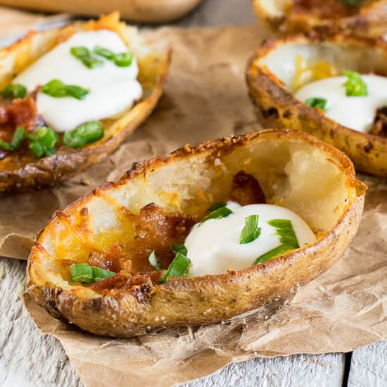 Loaded Baked Potato Skins