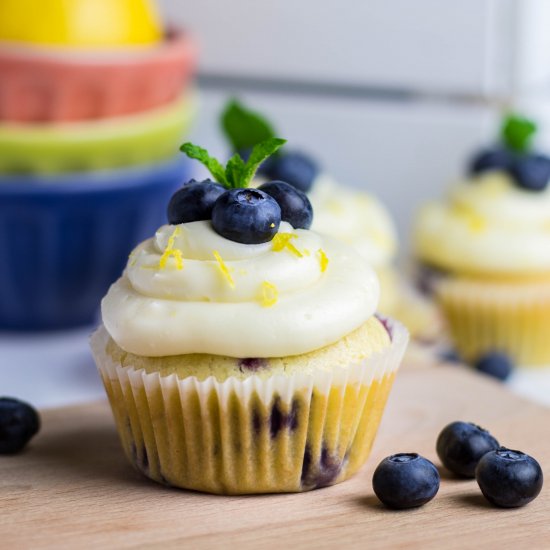 Blueberry Lemon Cupcakes