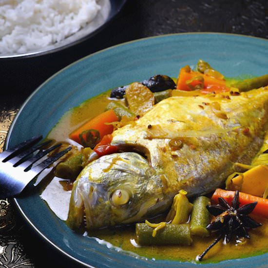 Slow Cooker Fish Curry