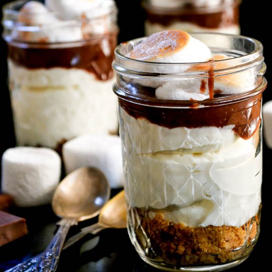 No Bake S’mores Cheesecake