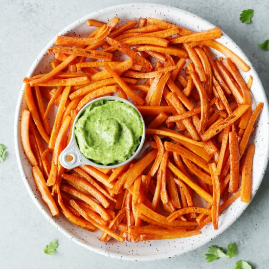 Baked Carrot Fries