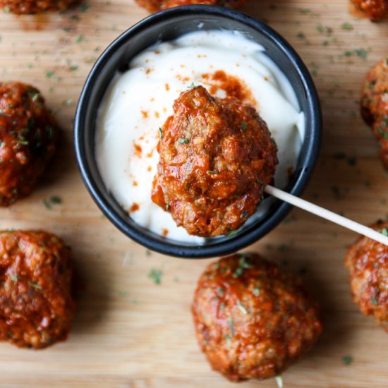 Cajun Turkey Meatballs