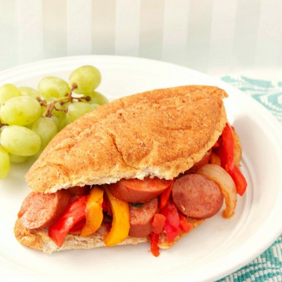 Turkey Sausage Sandwiches