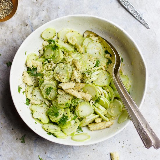 Broccoli Stem Salad