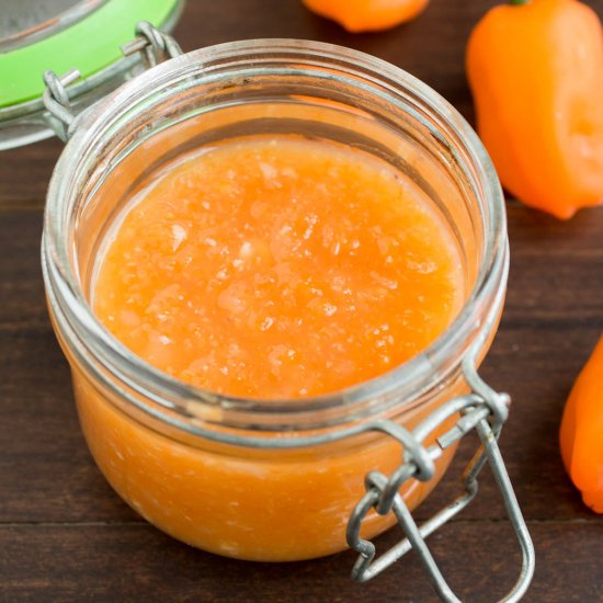 Sweet Habanero Chili Sauce