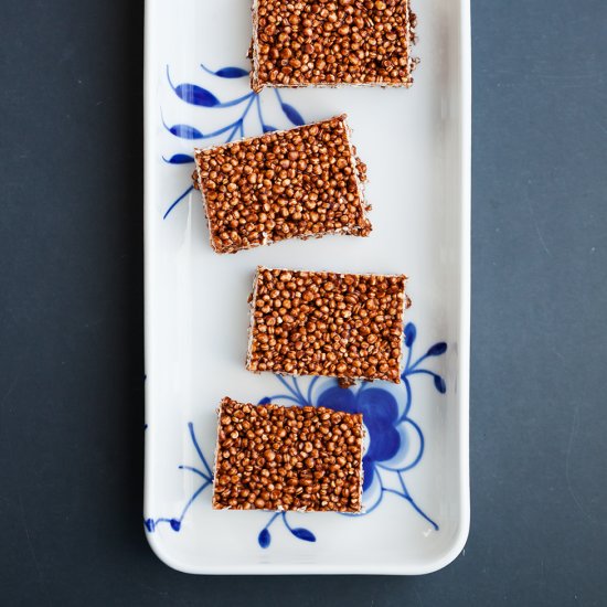 Puffed Quinoa Bars