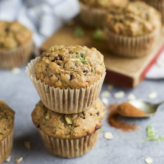 Chocolate Chip Zucchini Muffins