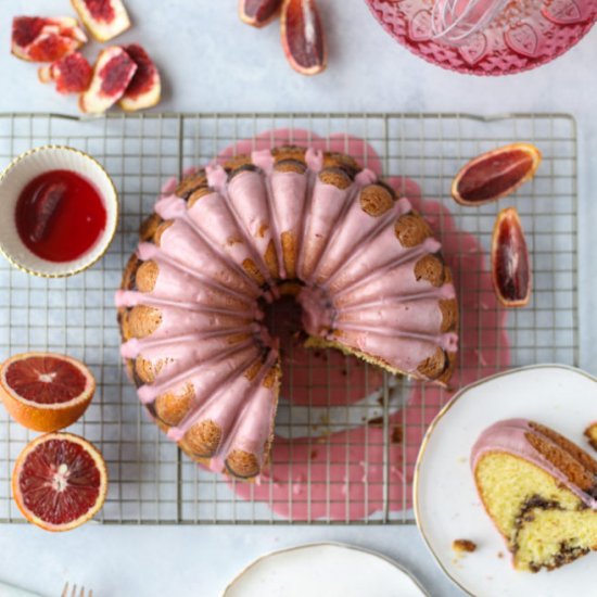 Blood Orange Coffee Cake