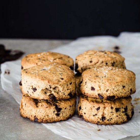 Whole Wheat Orange Chocolate Scones