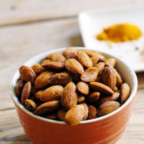 Curried Almonds in Your Crock Pot