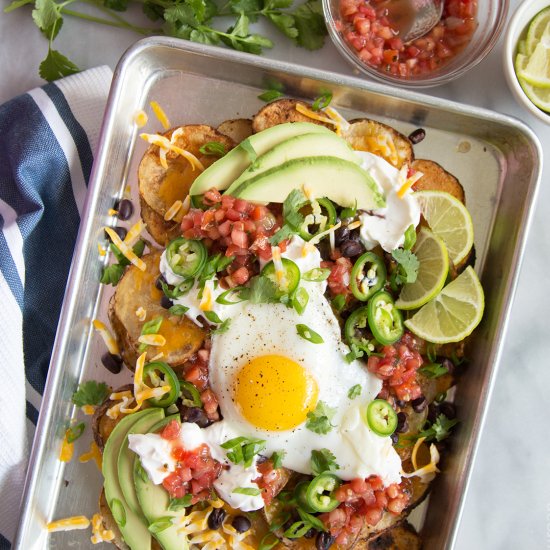 Breakfast Potato Nachos