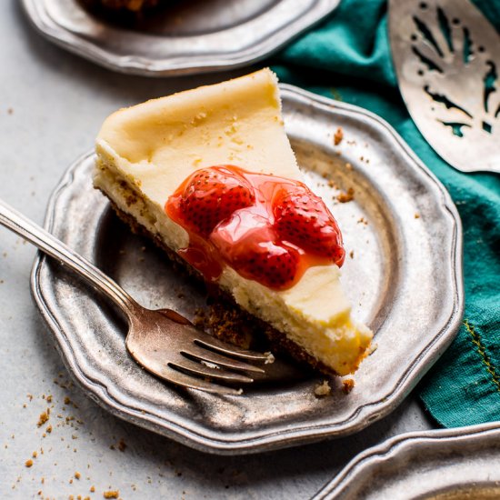 Creamy Small Batch Cheesecake