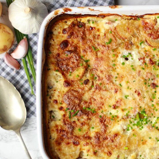 Haddock Dauphinoise