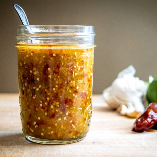 Tomatillo Chipotle Salsa