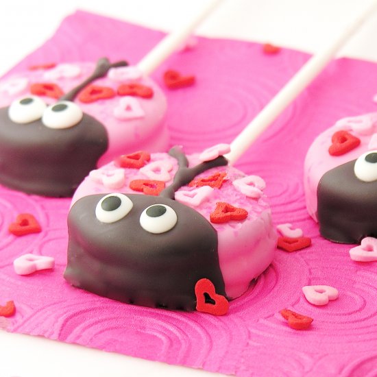 Love Bug Oreo Pops