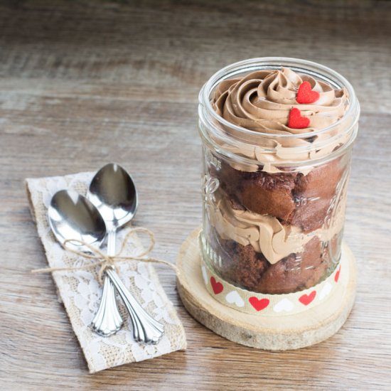 Cupcakes in a Jar for Two!