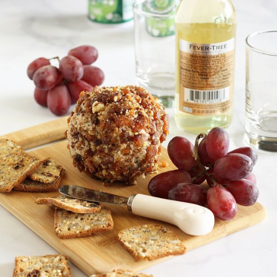 Apricot Pecan Goat Cheese Ball