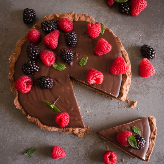 Double Chocolate Italian Pie