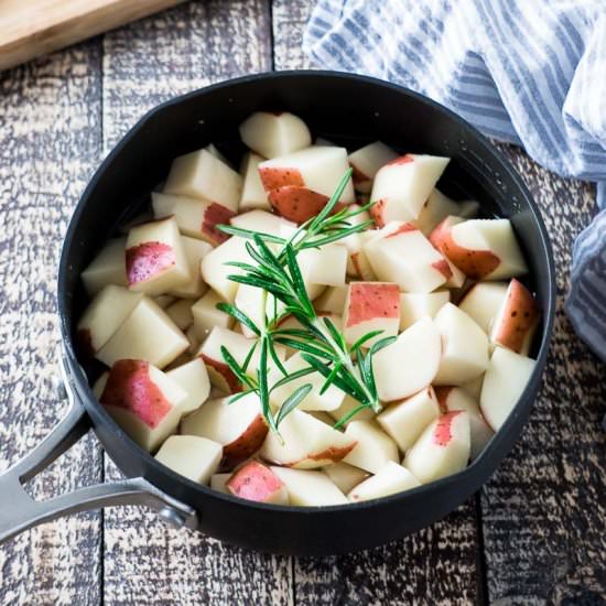 Rosemary Almond Mashed Potatoes