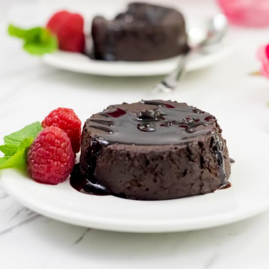 Molten Lava Chocolate cake