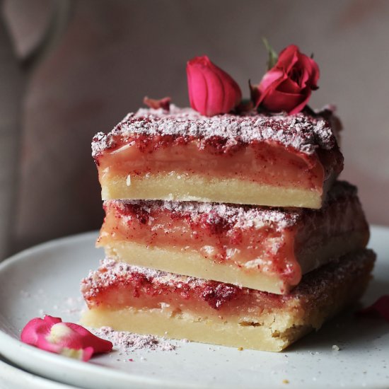 Blood Orange Lemon Squares