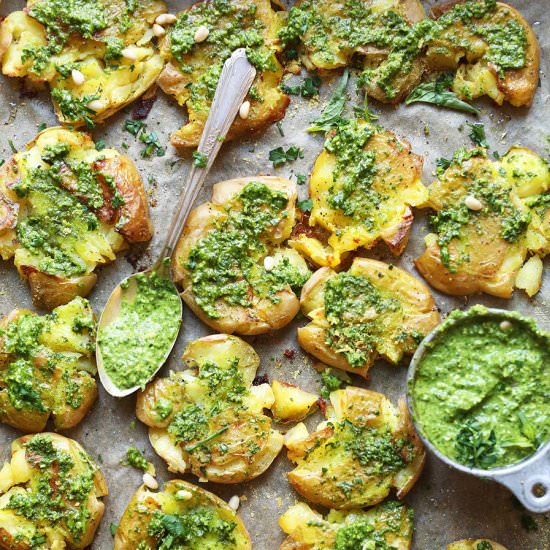 Crispy Smashed Potatoes