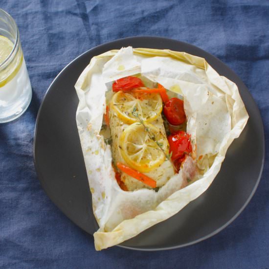 Fish en Papillote