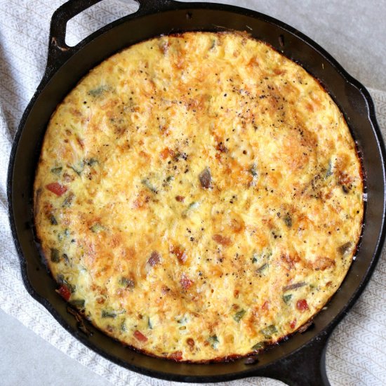 Simple Vegetable Frittata