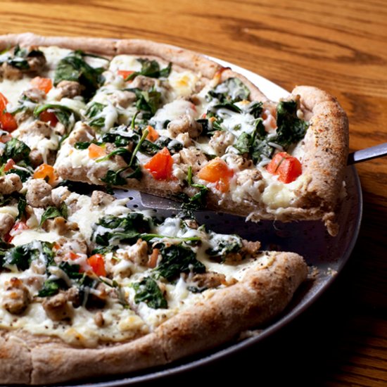 Chicken Florentine Pizza