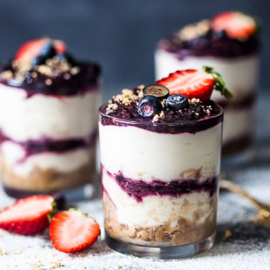 No Bake Blueberry Dessert