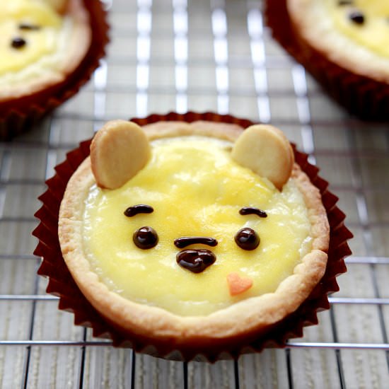 Pooh Bear Cheese Tart