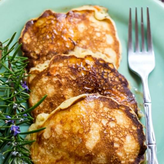 Sweet Potato & Cornmeal Pancakes