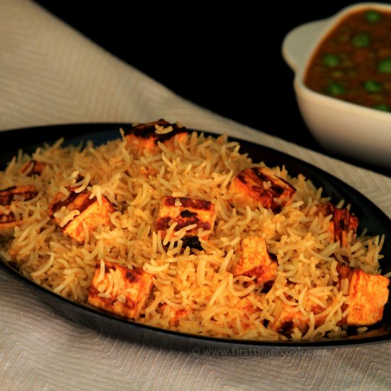 Paneer Tikka Fried Rice