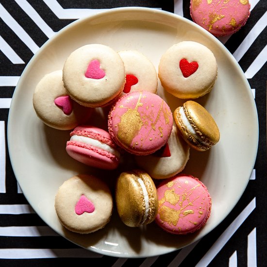 Valentine’s Macarons