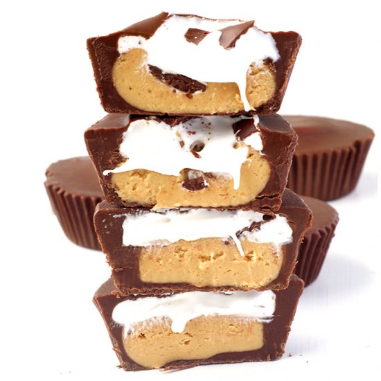 Peanut Butter Marshmallow Cups