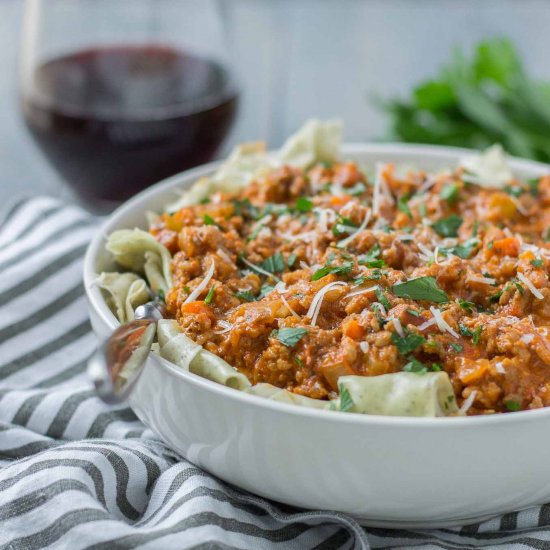 Beef Ragu with Pappardelle