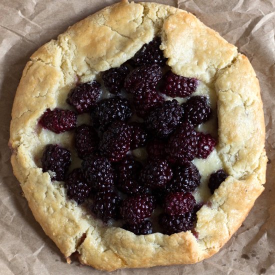 Blackberry Brie Galette