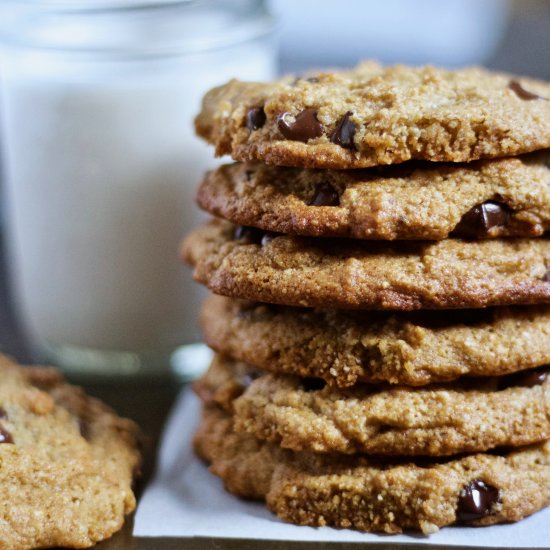 Paleo Chocolate Chip Cookies