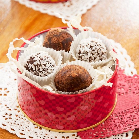 Homemade Valentine’s Day Truffles