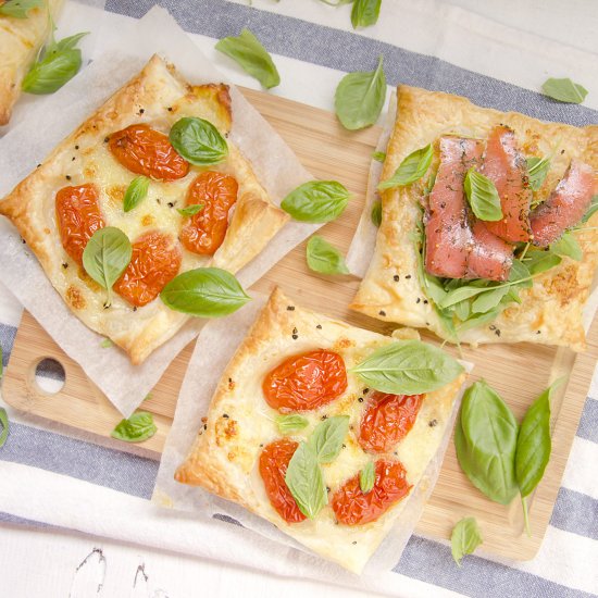 Italian Caprese Tarts