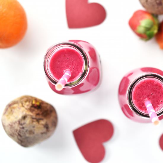 Beet-ing Hearts Smoothie