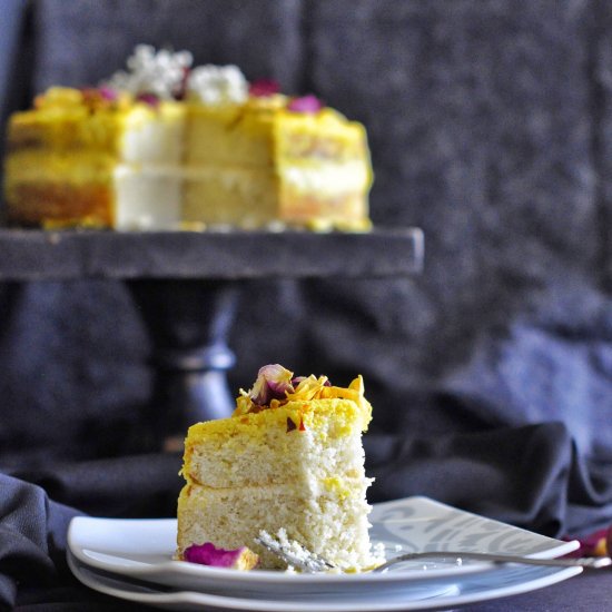 Ras Malai Cream Cake