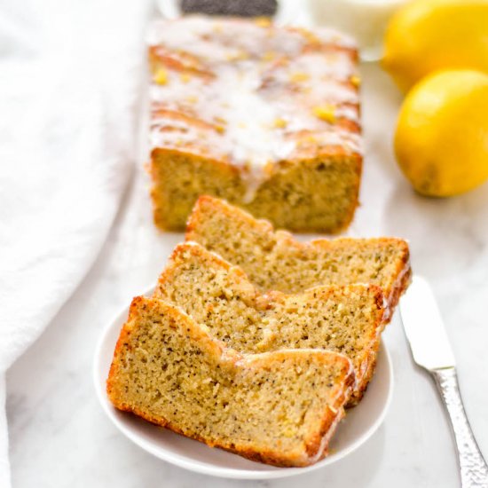 Paleo Lemon Poppy Seed Bread